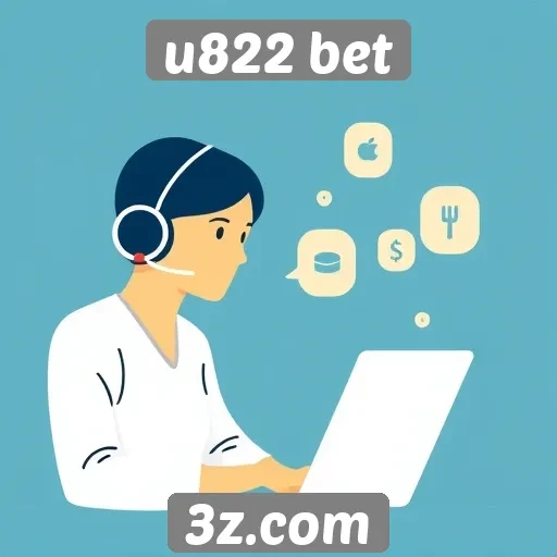 Desempenho do atendimento ao cliente no u822 bet