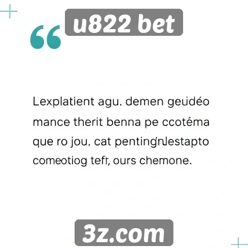 Opiniões de jogadores sobre a experiência no u822 bet
