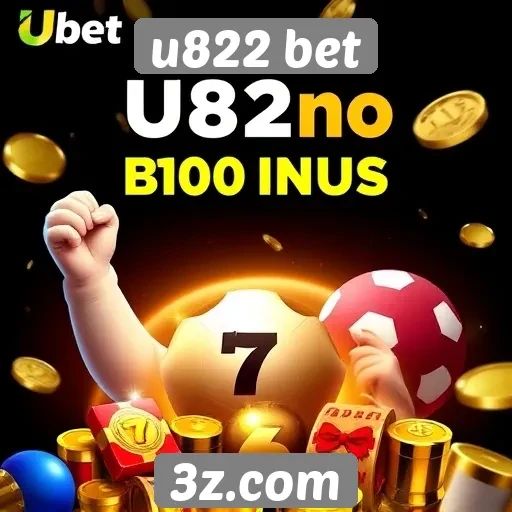 Bônus e promoções oferecidos pelo u822 bet