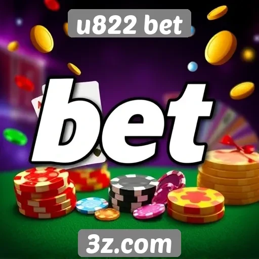 Plataforma u822 bet oferece jogos de cassino online