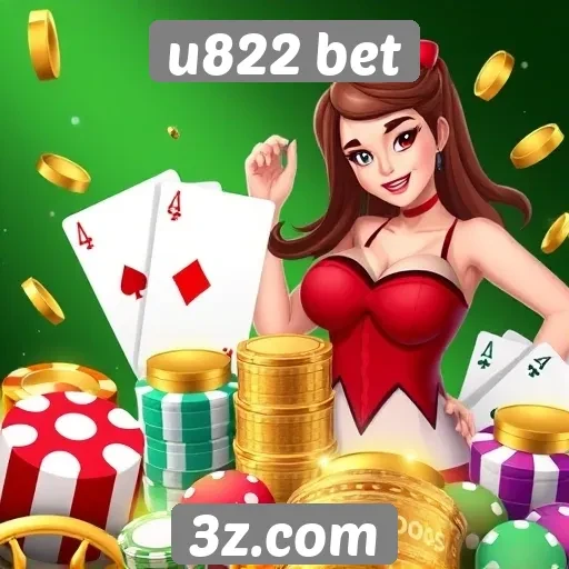 u822 bet oferece ampla variedade de jogos de cassino