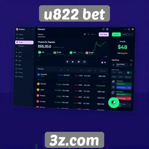 u822 bet apresenta nova interface para usuários